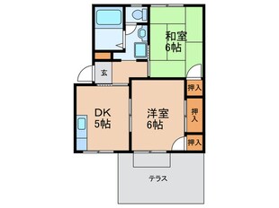 マニヤーナ夙川　Ａ棟の物件間取画像